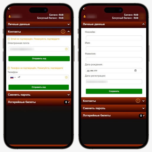 Идентификация профиля